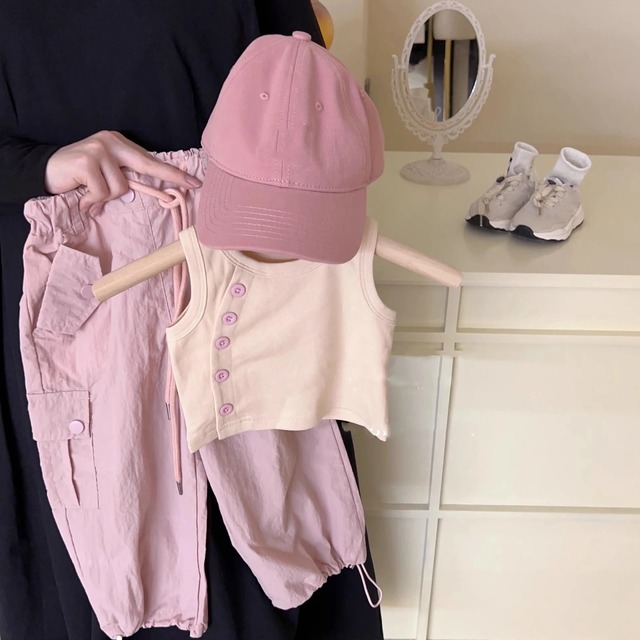 [取り寄せ]pink cargo pants