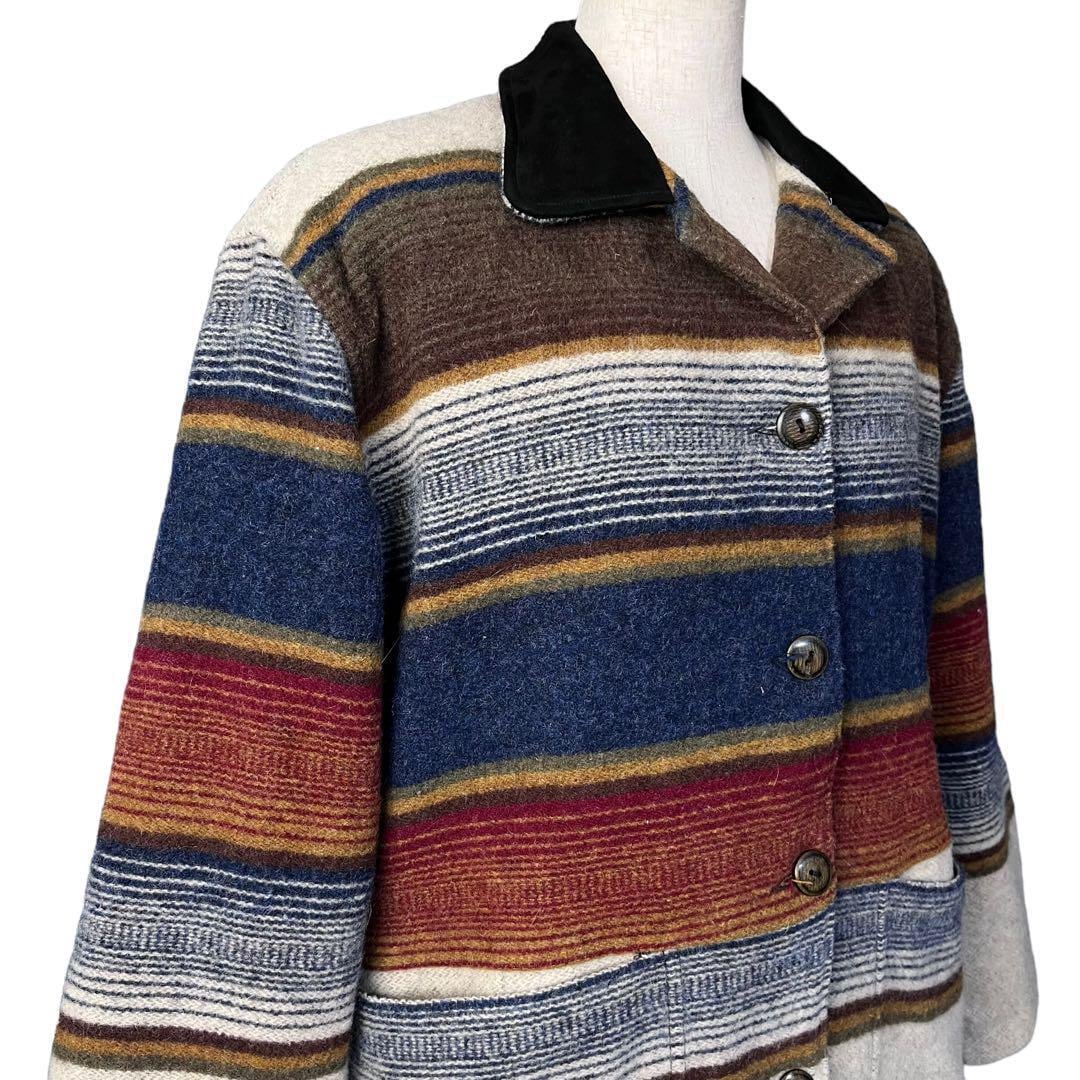 80s Woolrich ウールリッチ ネイティブ柄 ジャケット  USA製