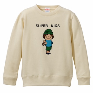 SUPER KIDS クルーネックスウェット（キッズ）