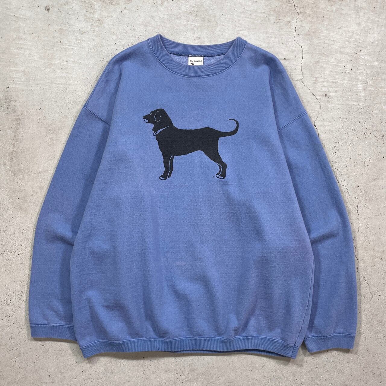 90年代 USA製 The Black Dog ブラックドッグ スウェットシャツ メンズ 