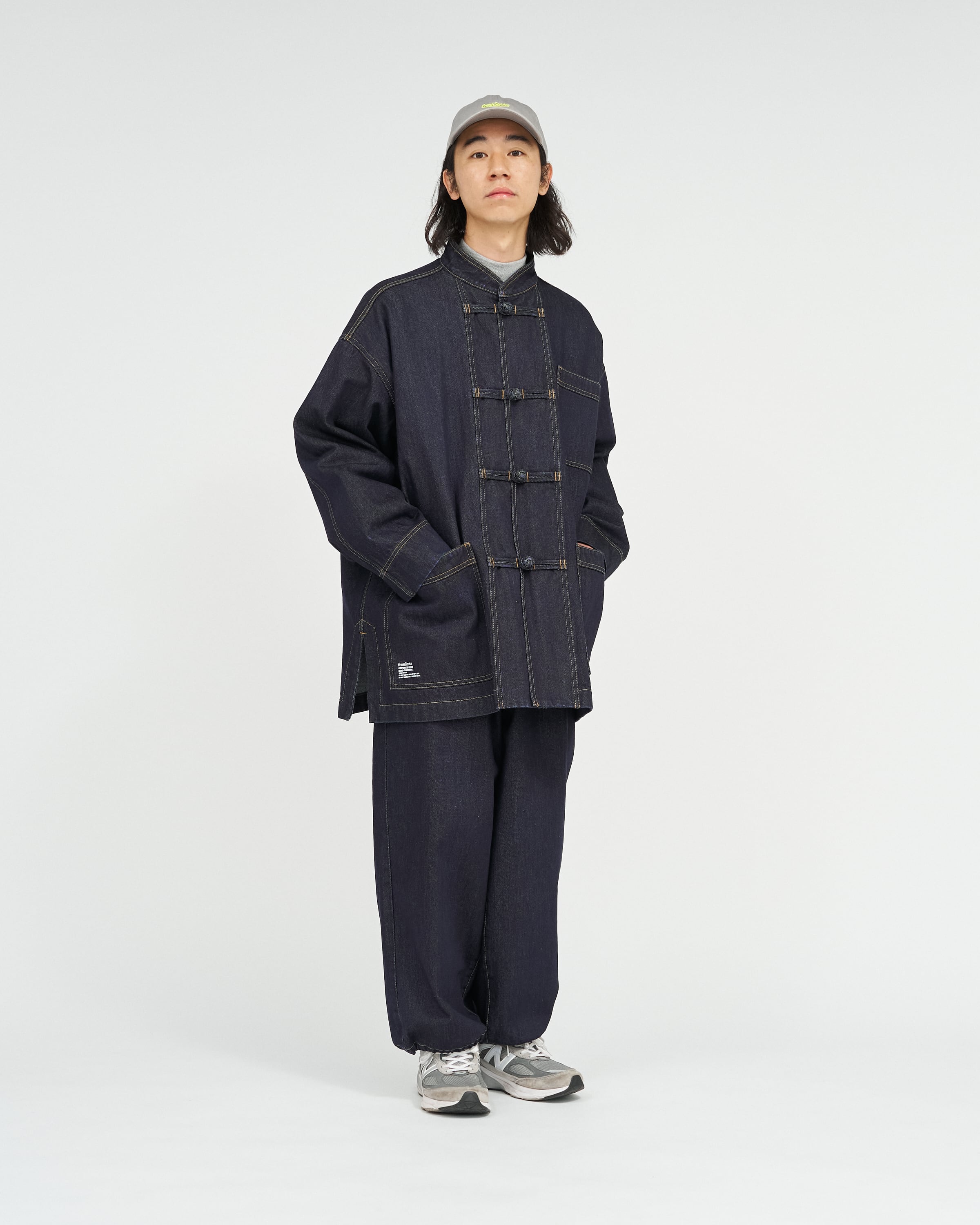 FreshService｜CORPORATE DENIM EASY PANTS / ONE WASH | 眠家