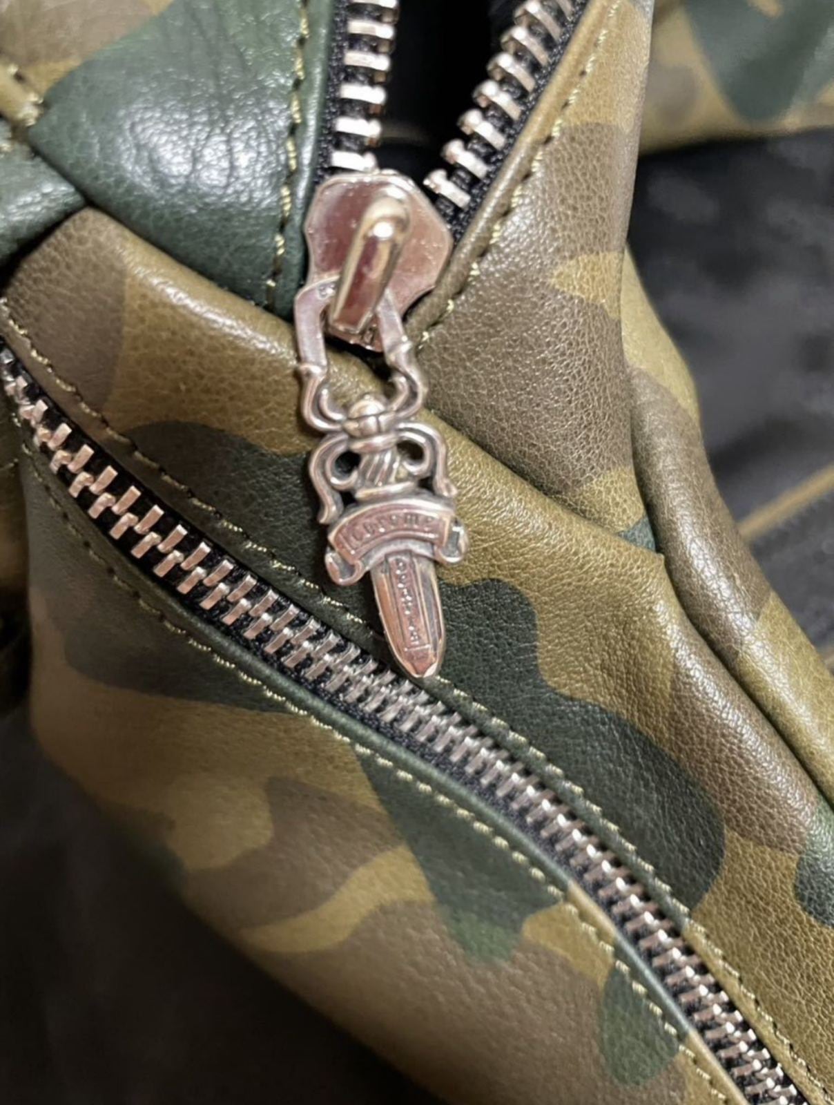 CHROME HEARTS クロムハーツ スナットパック #1 迷彩レザー CHROME HEARTS クロムハーツ スナットパック #1 迷彩レザー