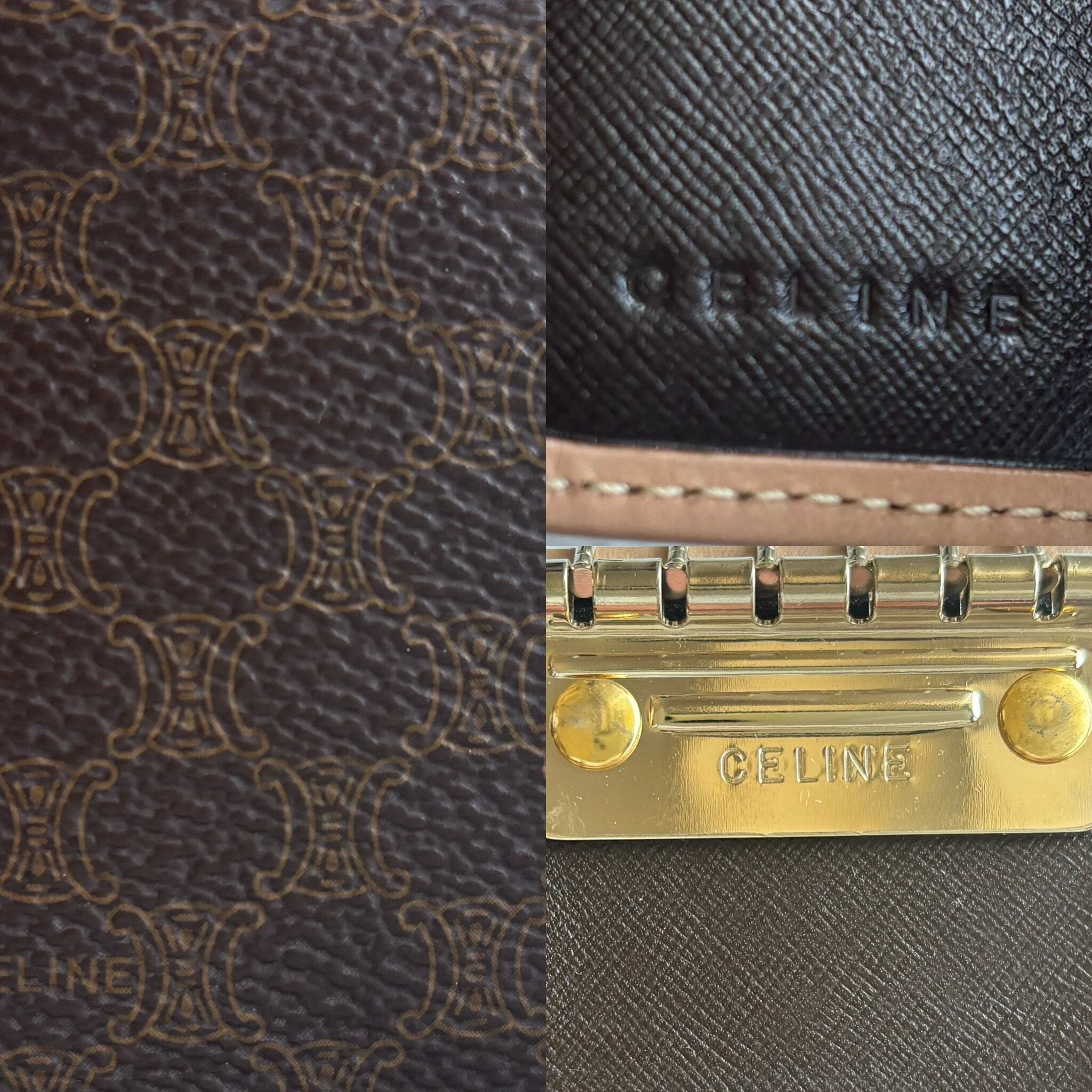 CELINE マカダムブラウン総柄 キーケース 箱付き | Petit luxe Vintage