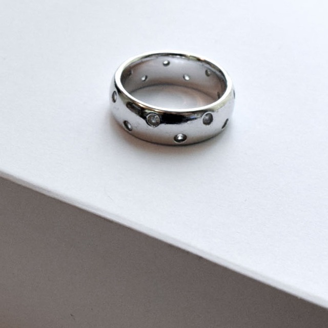 Silver Stone Ring