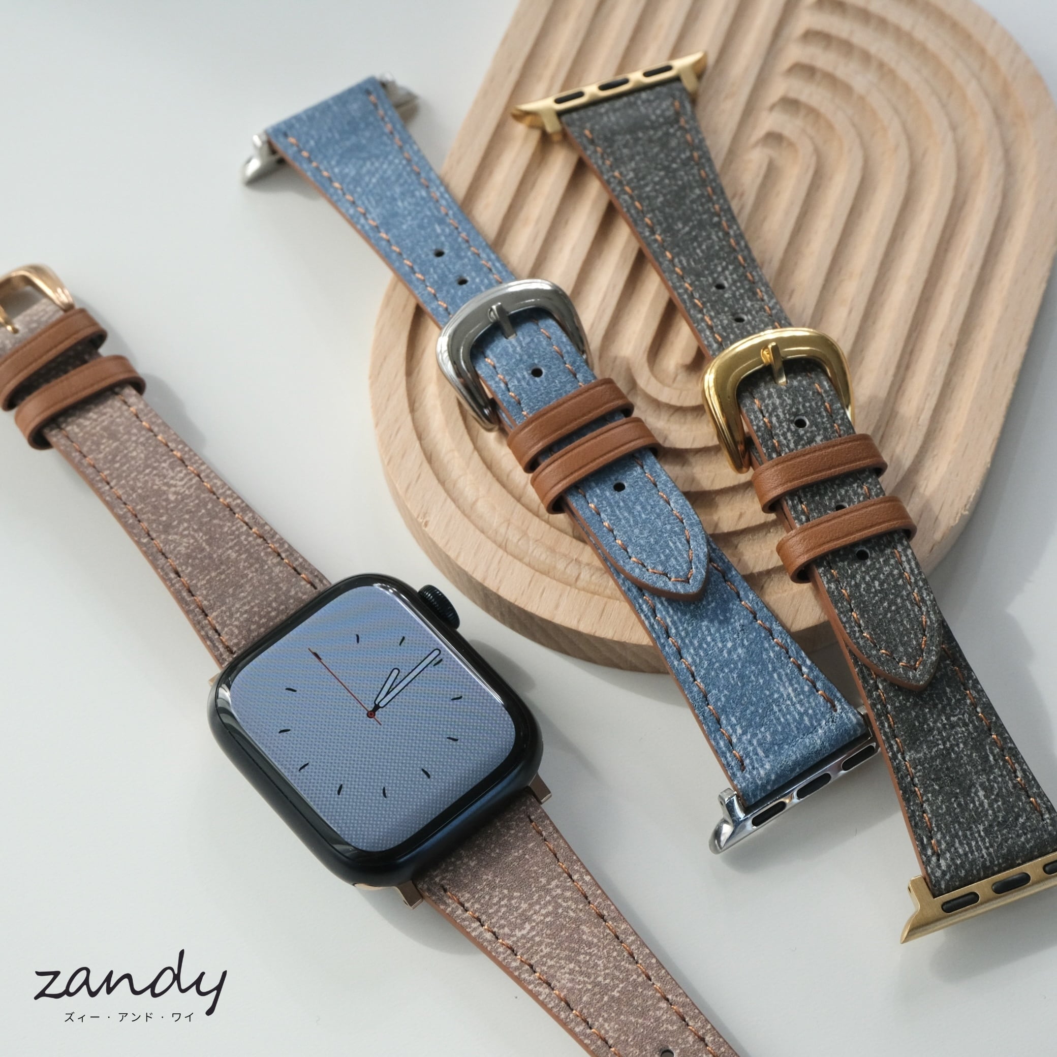 アンティークレザーバンド】B016 アップルウォッチバンド レザーベルト