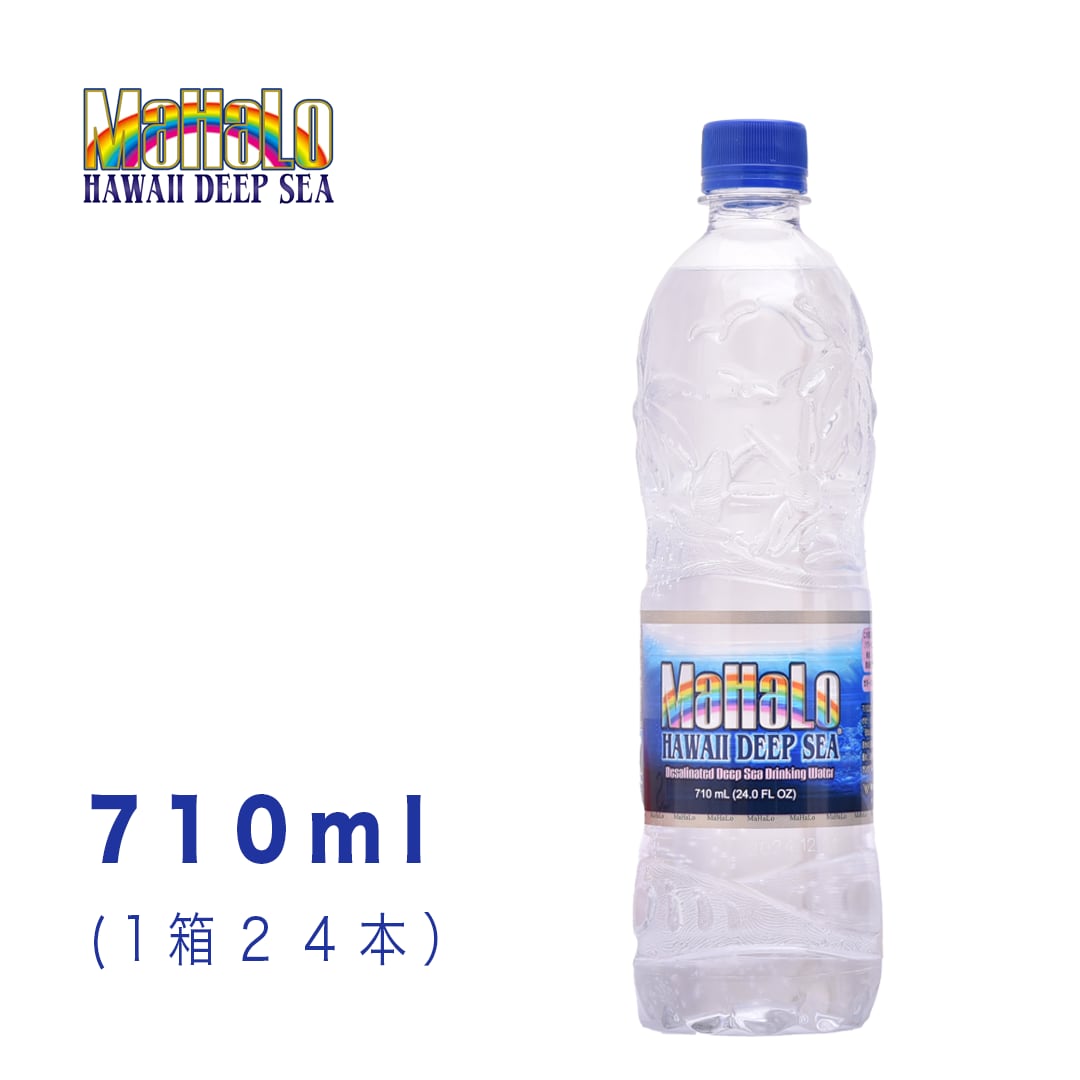 超☆海洋深層水１００％マハロ（７１０ｍｌ・２４本入り) | mahalo-water