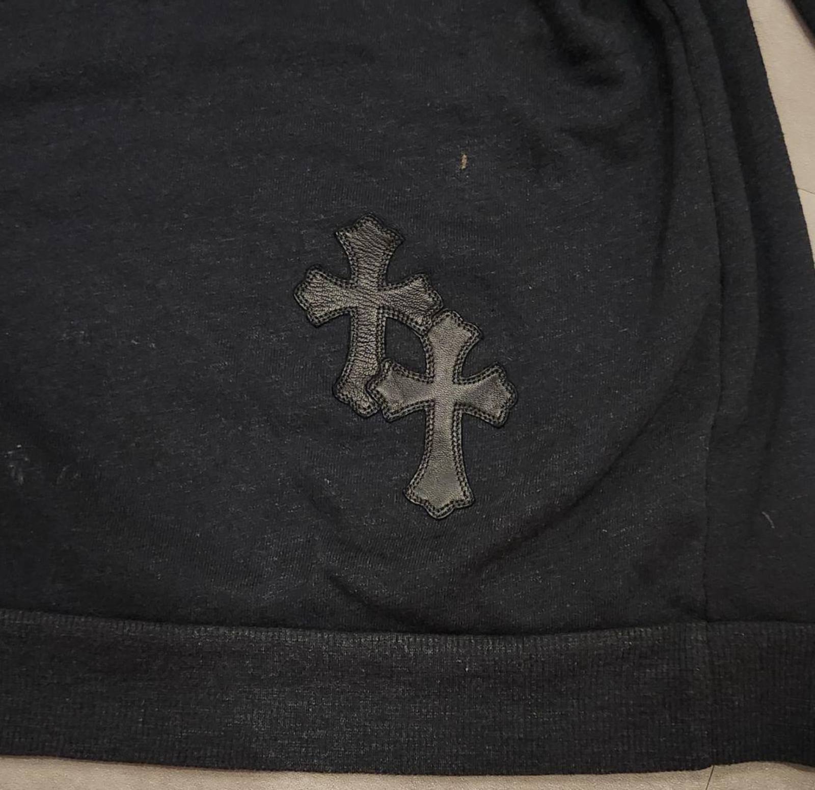 CHROME HEARTS クロムハーツ クロスパッチ刺繍 スウェット トレーナー