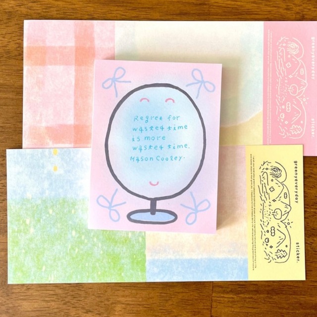 greenyeveryday 〔memo -mirror-〕