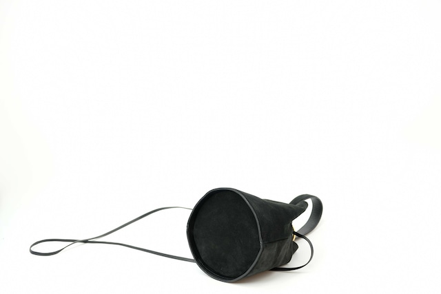 MARROW/MA-AC6310 VELOUR ROUND HANDLE BLACK