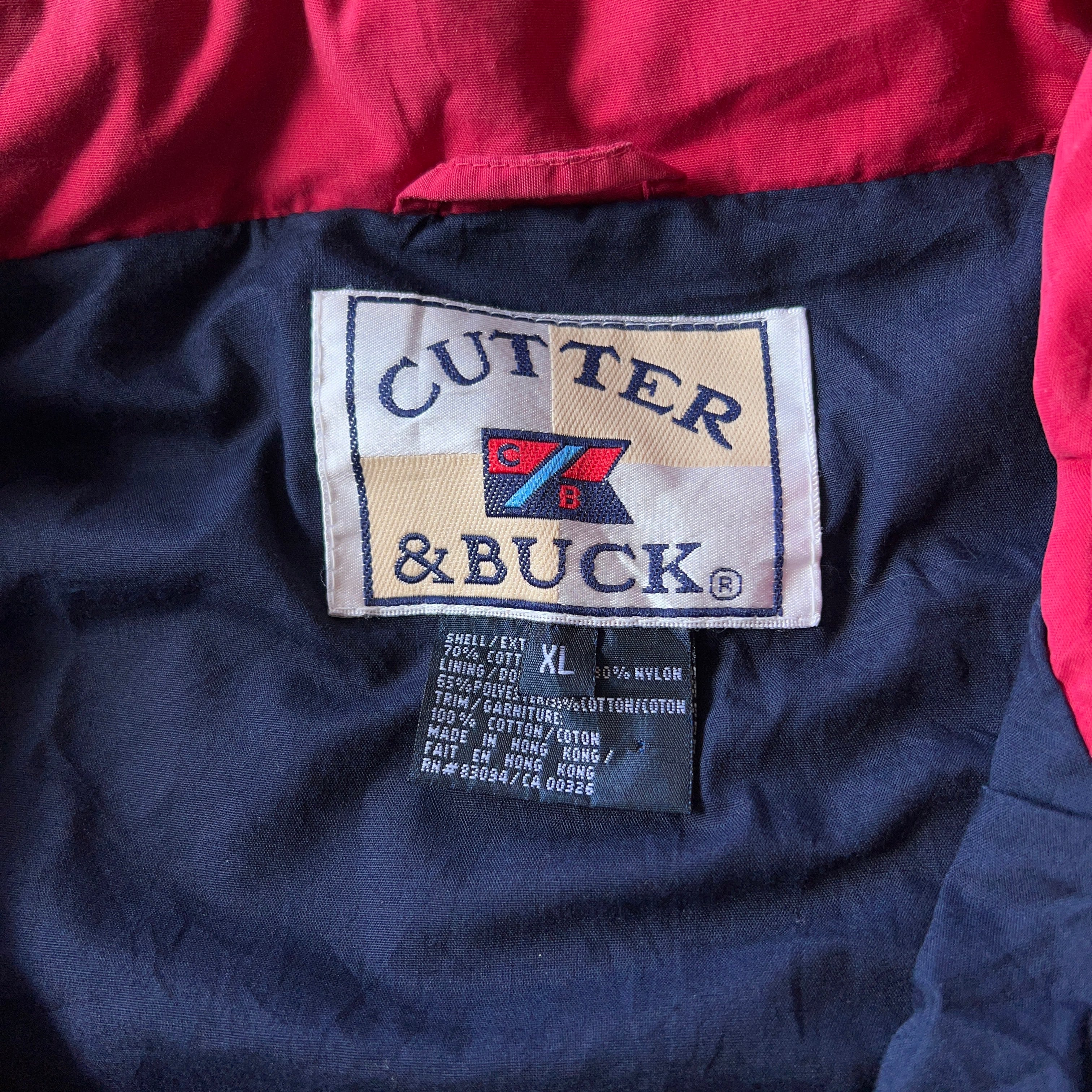 “CUTTER&BUCK” Blouson カッターアンドバック 刺繍 ブルゾン ...