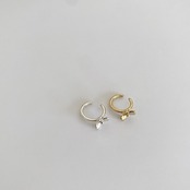 hermanas：イヤカフ（真鍮）