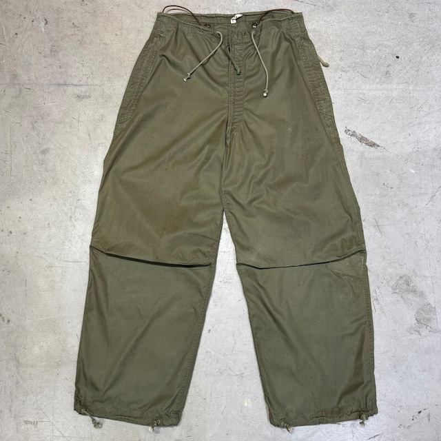 40's~ U.S.ARMY EX-48-1 EXPERIMENTAL OVER PANTS オーバーパンツ レアモデル LONG MEDIUM W37インチ相当 TALON コの字 米軍 希少 ヴィンテージ BA-2462 RM2881H