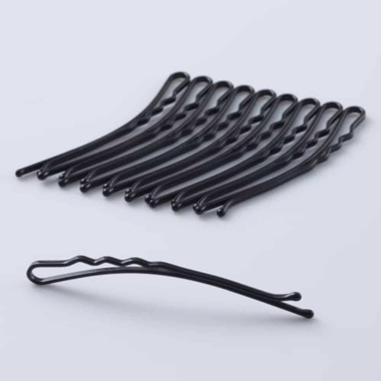 貝印 スマートキュート(SmartCute) 強力アレンジピンM (黒 ) HC3324