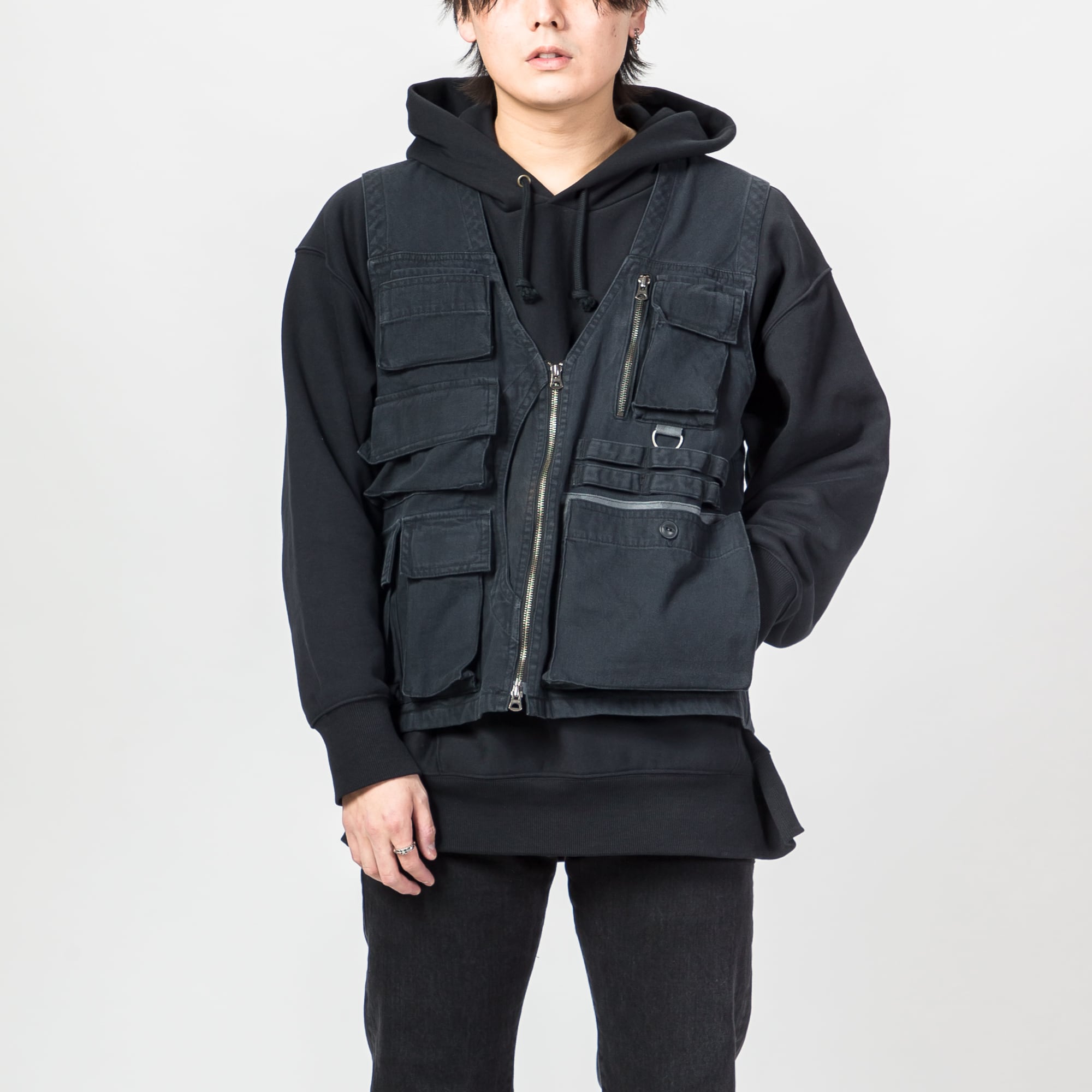 アドベンチャーベスト ブラック | EDGE OF LINE｜ONLINE STORE