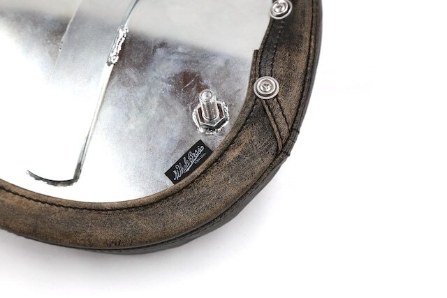 クラックレザー : 60sトラディション ソロシート［縦タック&ロール］(CBW01)