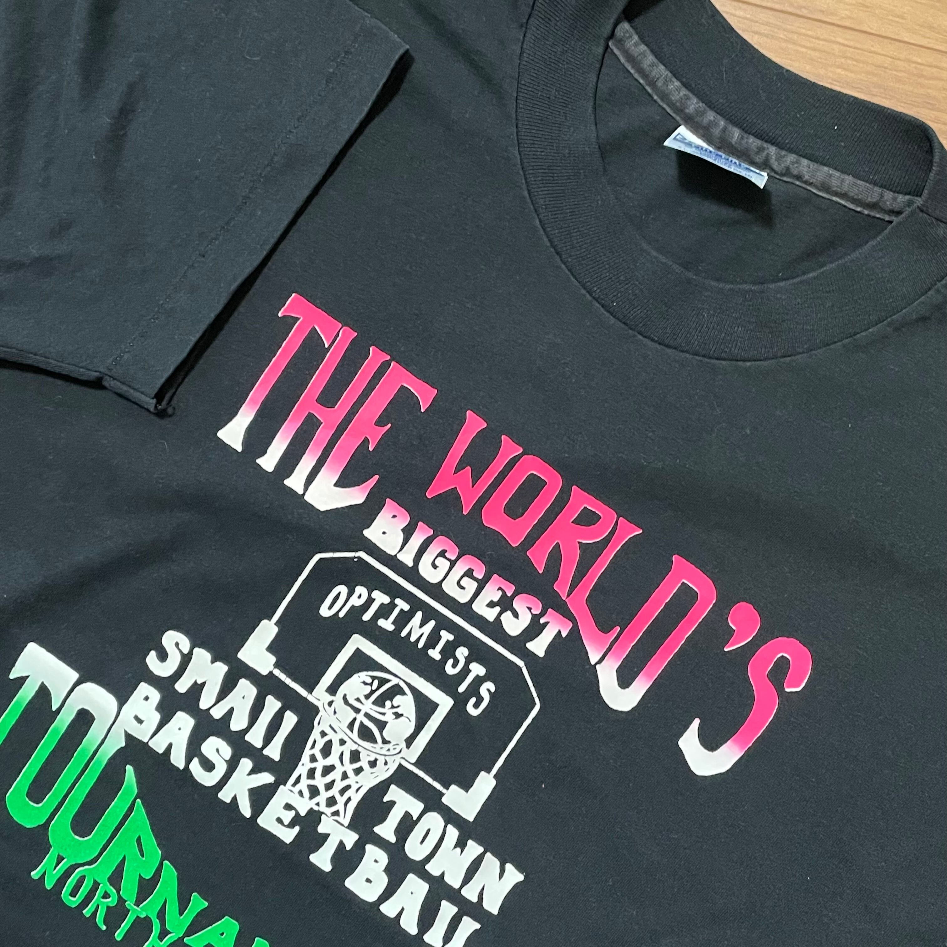 Hanes】80s USA製 青タグ バスケットボール プリントTシャツ ...