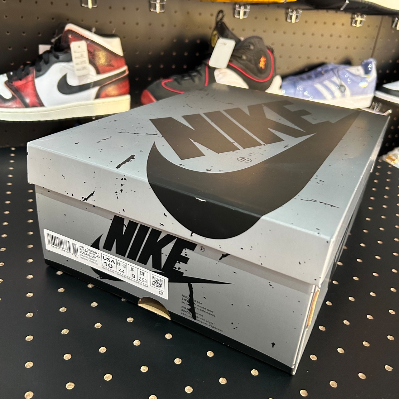 Nike Air Jordan 1 Retro High OG "Black and Smoke Grey" US10/28cm