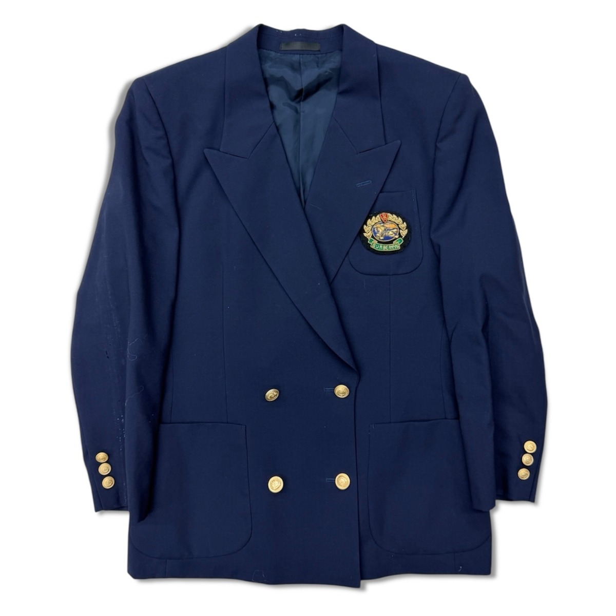 BURBERRYS】90s jacket バーバリー ブレザー 紺ブレ レディース | no 