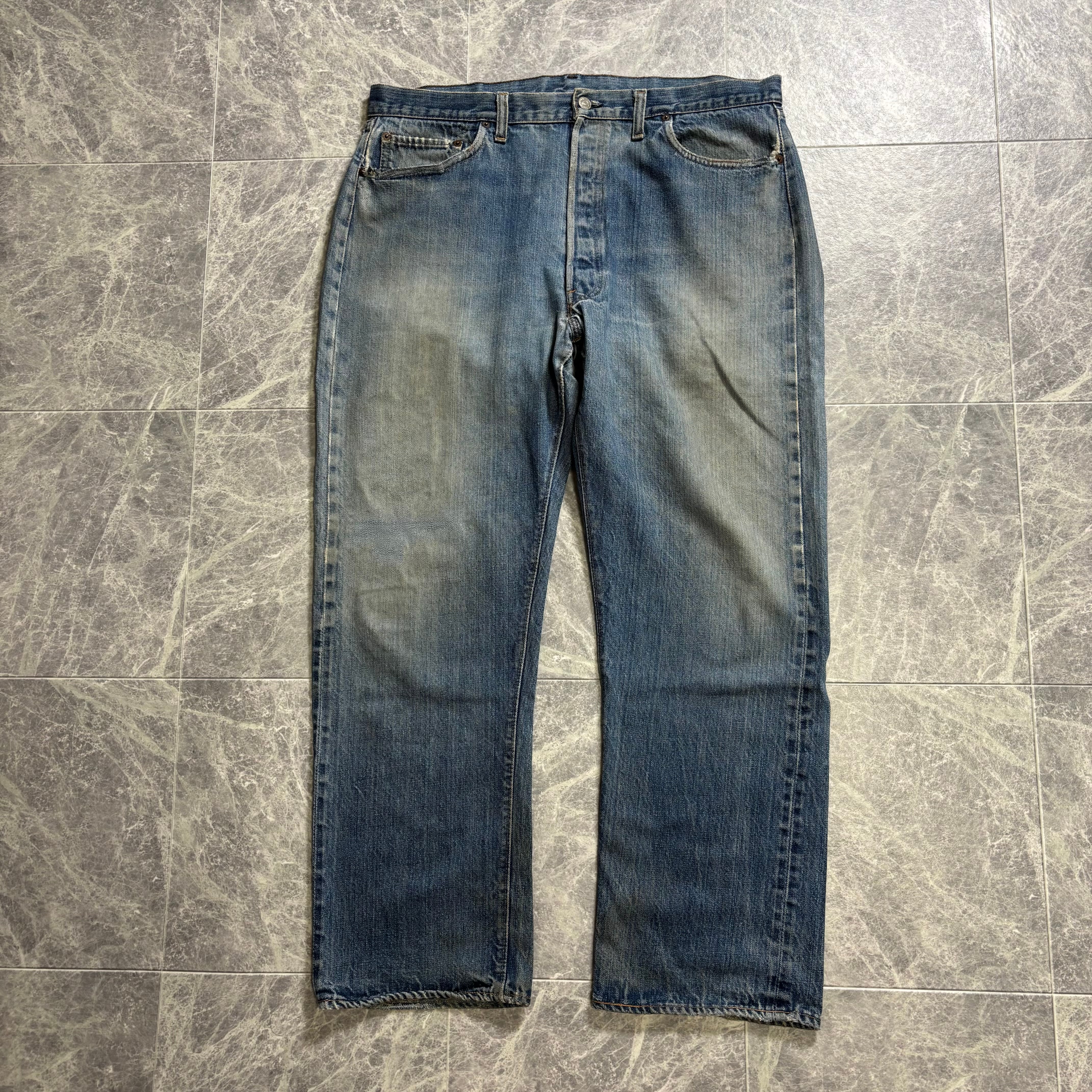 "鬼縦落ち‼︎" 1970s Levi's 501 Denim Pants "66single‼︎" 1970年代 リーバイス デニムパンツ ジーンズ 66前期