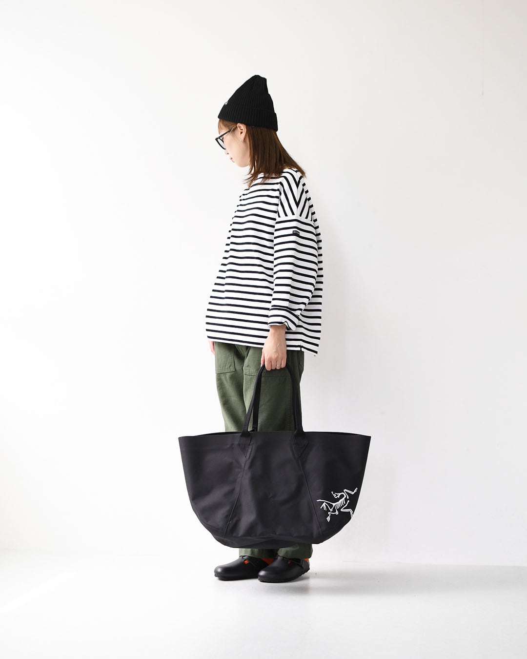 ARC'TERYX キャリア45ギアトート　ブラック アークテリクス キャリア 45 ギアトート (ARC'TERYX/トートバッグ