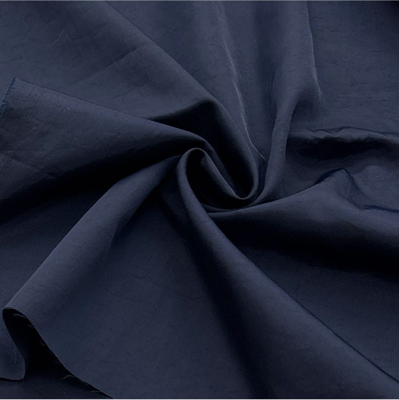 NN136◆2.5m◆M◆ナイロン100%ワッシャー撥水加工生地◆ネイビー