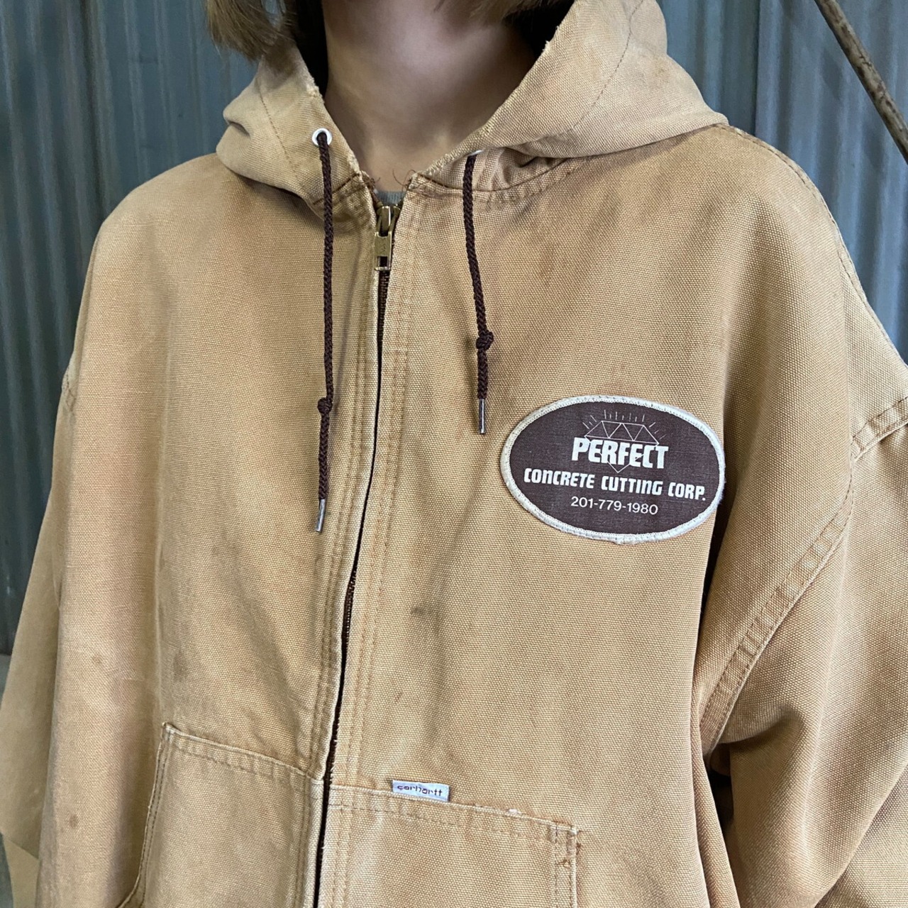 80年代 Carhartt カーハート サーマルライナー ダックパーカー 