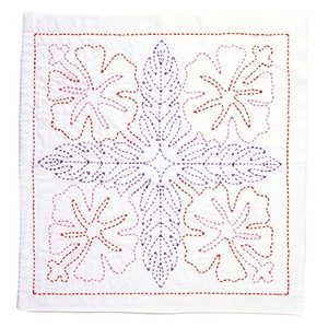 【新着特価】刺しゅうキット 『手縫いの花ふきんキット SASHIKO WORLD Hawaii ハイビスカス KSW-001』 Tulip チューリップ
