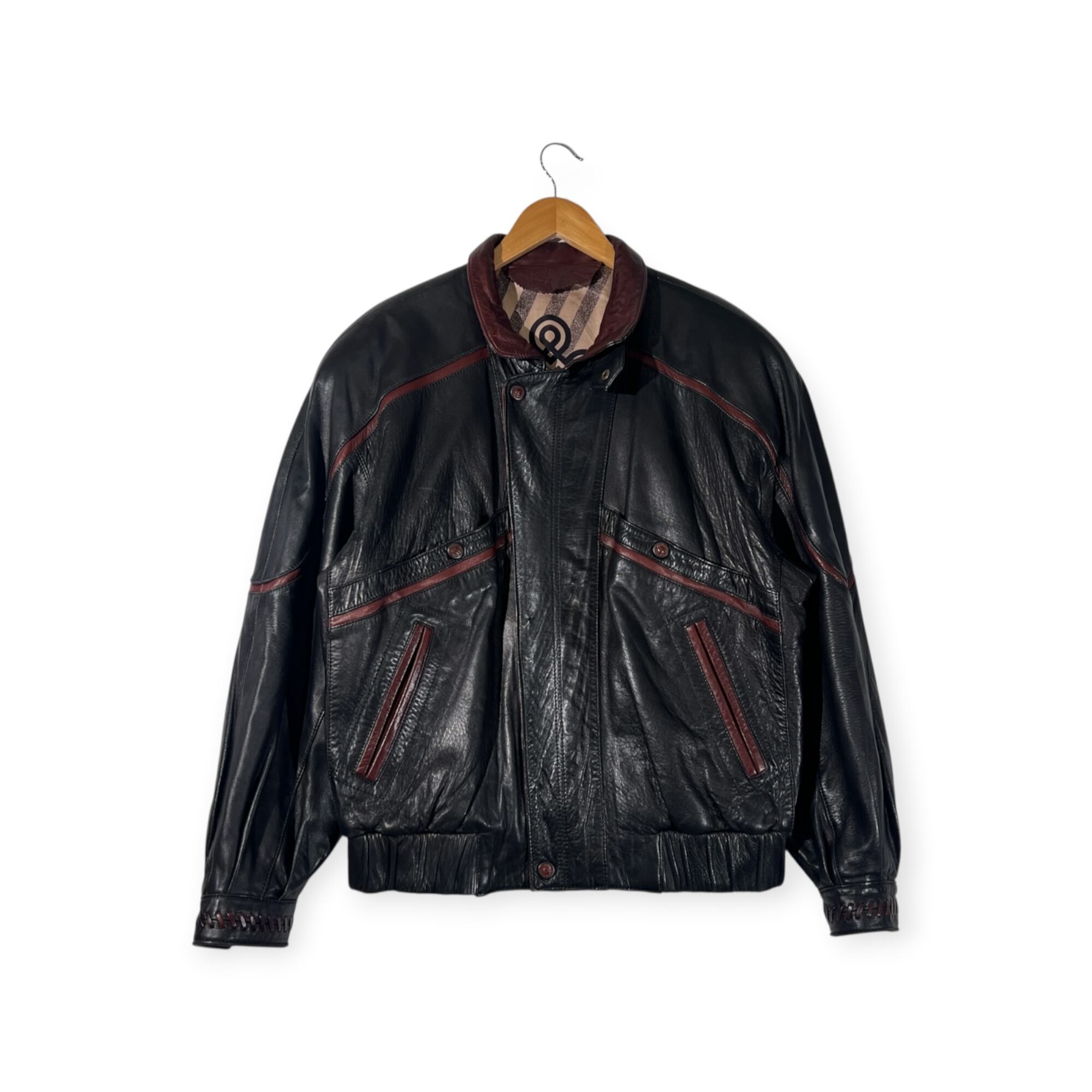 60s～ TAUBERS OF CALIFORNIA Motorcycle Leather Jacket | PAY ID