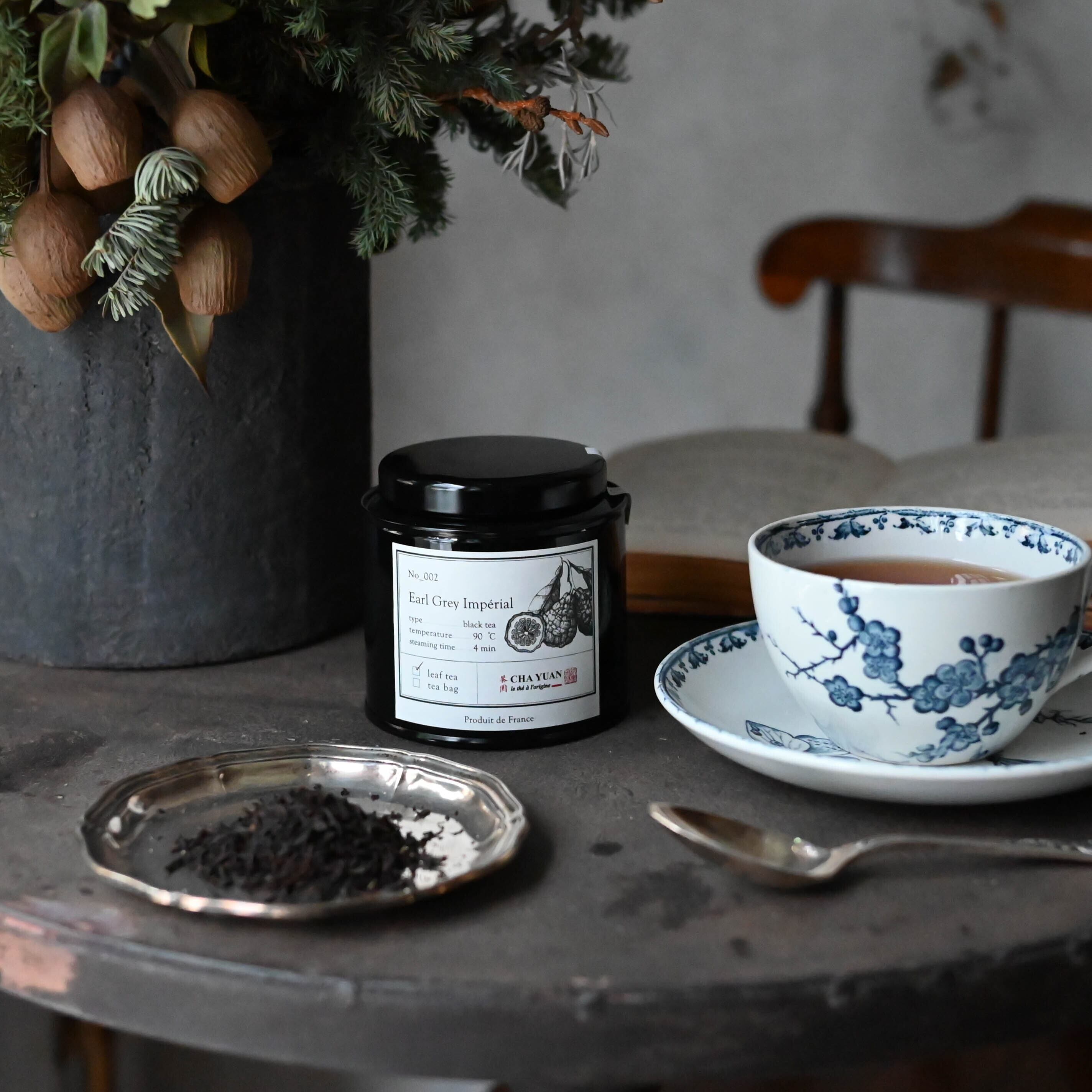 オアソヴァージュ-水鳥- Leaf Tea40g缶入(紅茶・チャユアン) | grenier