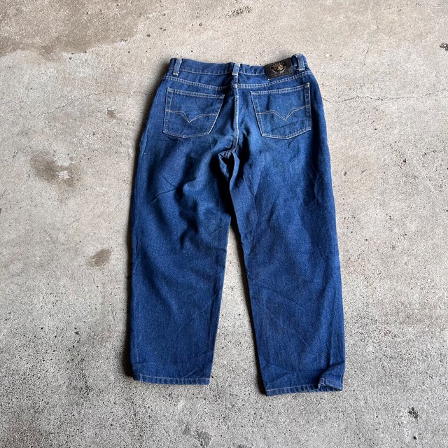 VERSACE / wide denim pants / 90's | ROOM