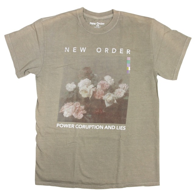 USED【S/M】NEW ORDER Power,Corruption & Lie Tee