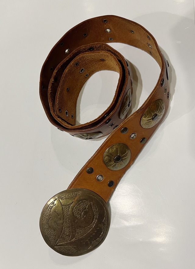 Vintage leather belt