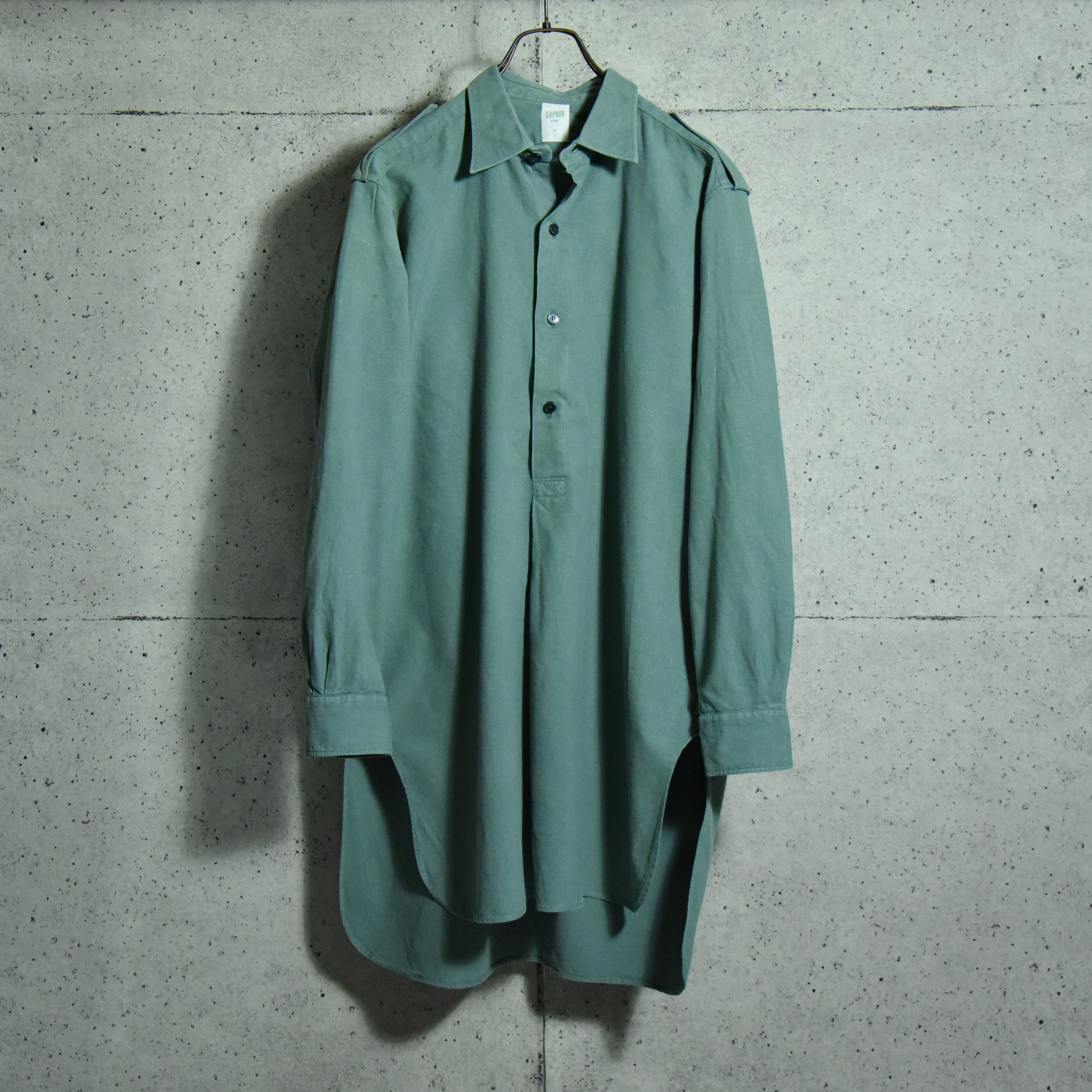 Swiss Army Pullover Long Shirt スイス軍 プルオーバー ロングシャツ ...