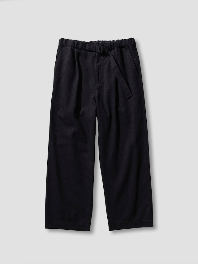 ATON WOOL COTTON KERSEY CLIMBING PANTS CHARCOAL GRAY PRAGLW0202