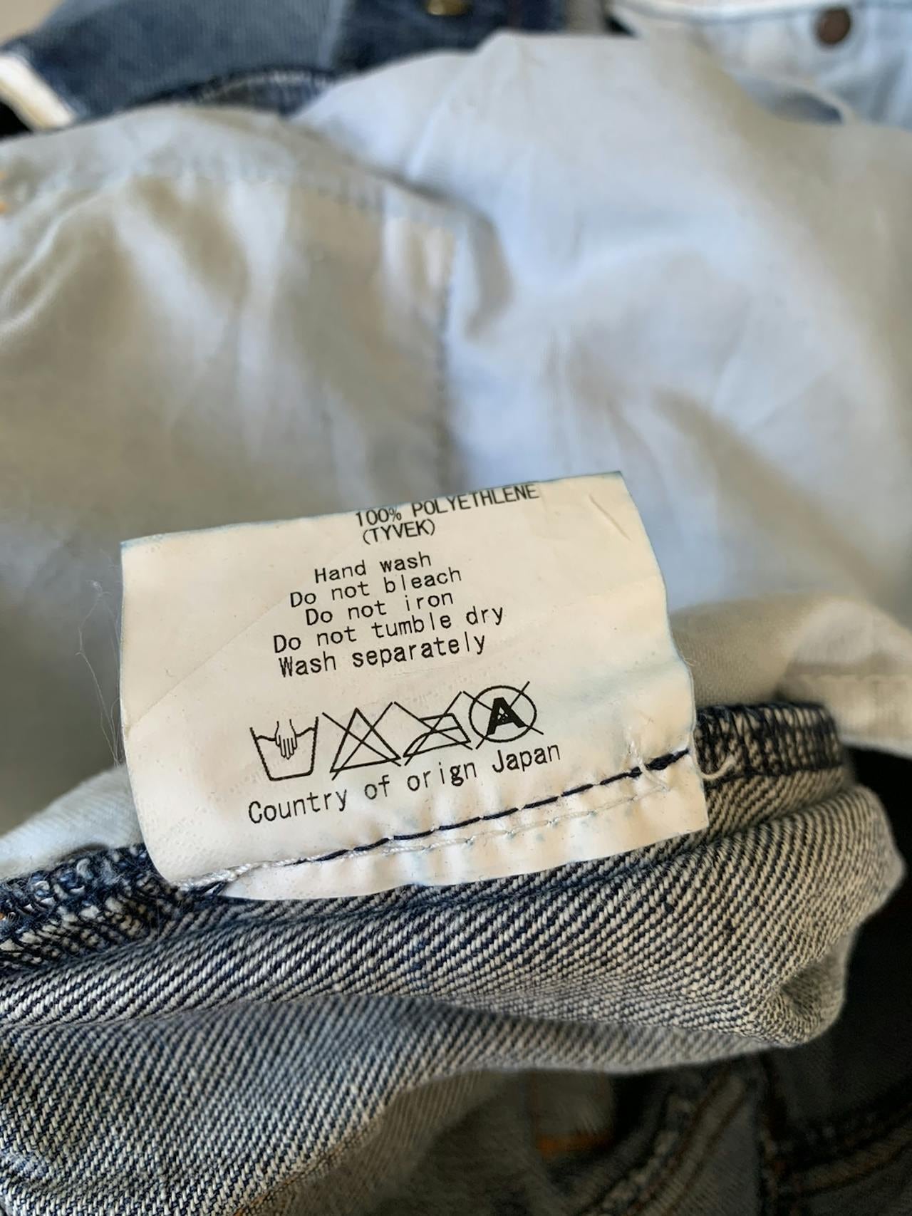 HUSSEIN CHALAYAN 03ss Denim Pants / フセインチャラヤン HUSSEIN CHALAYAN 03ss Denim Pants / フセインチャラヤン