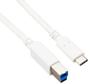 【特価処分】Digio2 USB3.1 Type-Cケーブル Gen.1 Type-C to USB3.1[B] 1.5m ホワイト ZUH-CB3115W