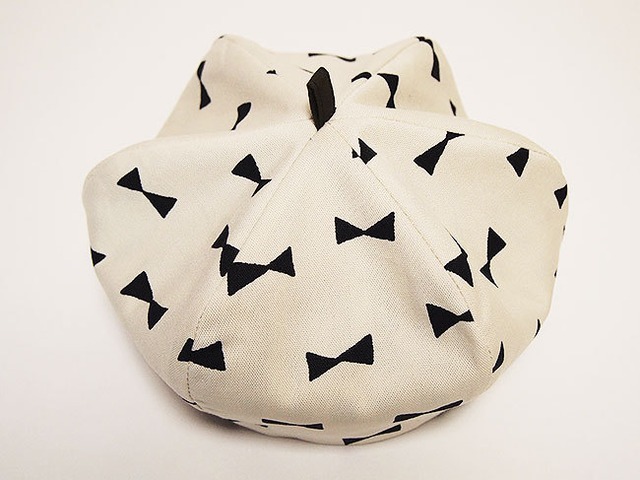 リバーシブル ベレー帽 50㎝ "REVERSIBLE BERET" (SQUARE×RIBON 50)