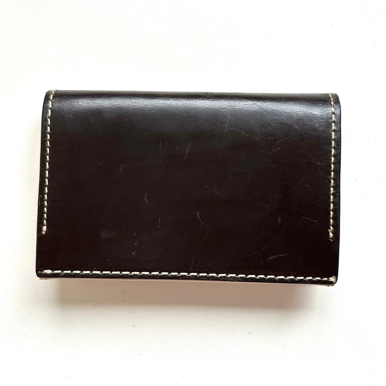 ポールスミス Paul Smith 名刺入れ カードケース ダークブラウン