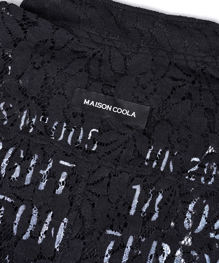COOLAロゴレースライダースジャケット (BLACK) CQ-48036 | COOLA | クーラ