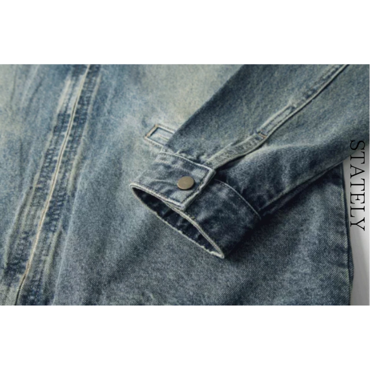Vintage Fade Denim ジャケット_O12・画像10