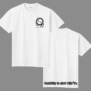 F&F フロント/バックプリントTshirts【F&F Official Goods】