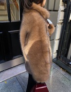【新作5％OFF・3日間】Premium Eco-Fur Half Coat_onecolor
