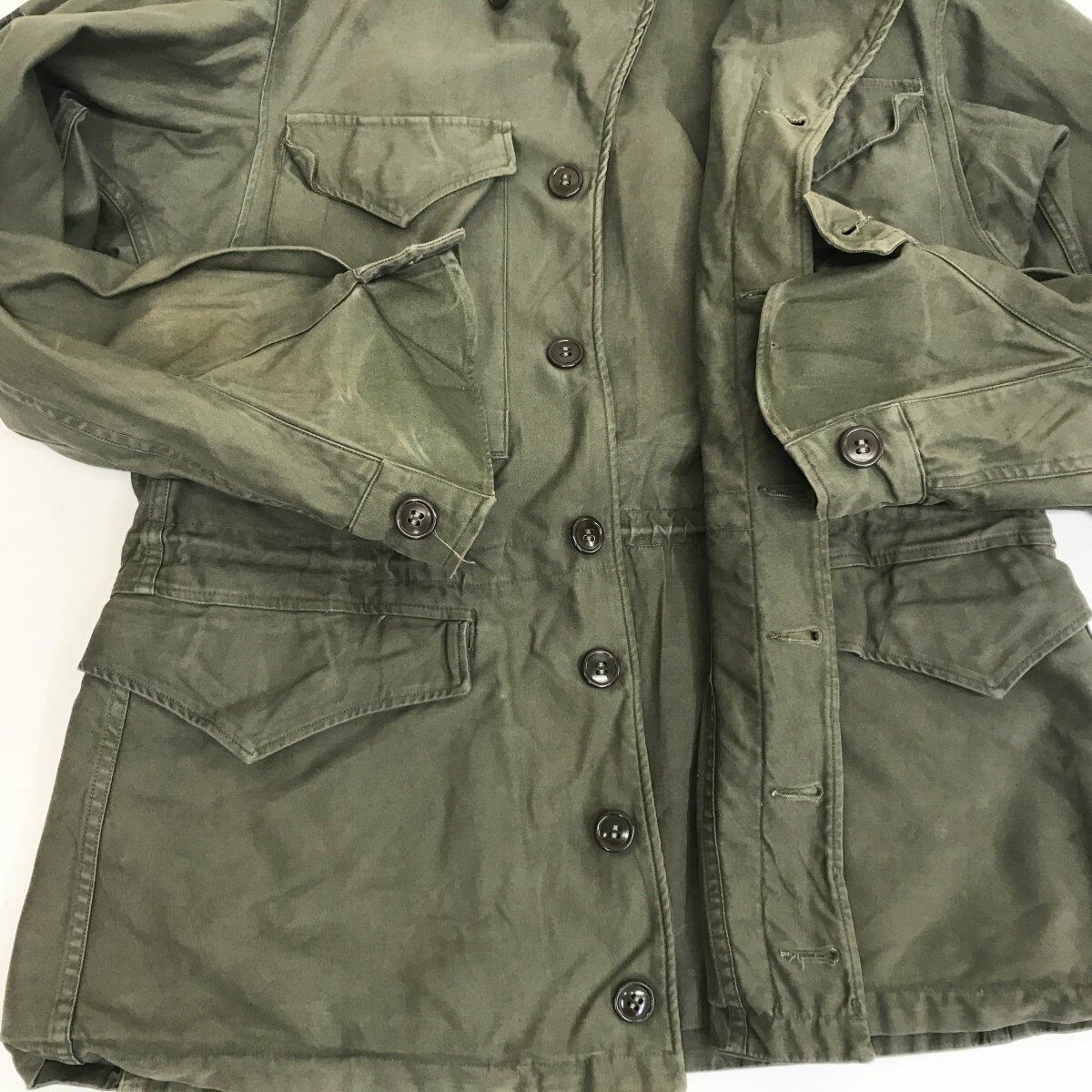 U.S.ARMY M-43 1940年代 後期 フィールドジャケット チンスト U.S.ARMY M-43 1940年代 後期 フィールドジャケット チンスト