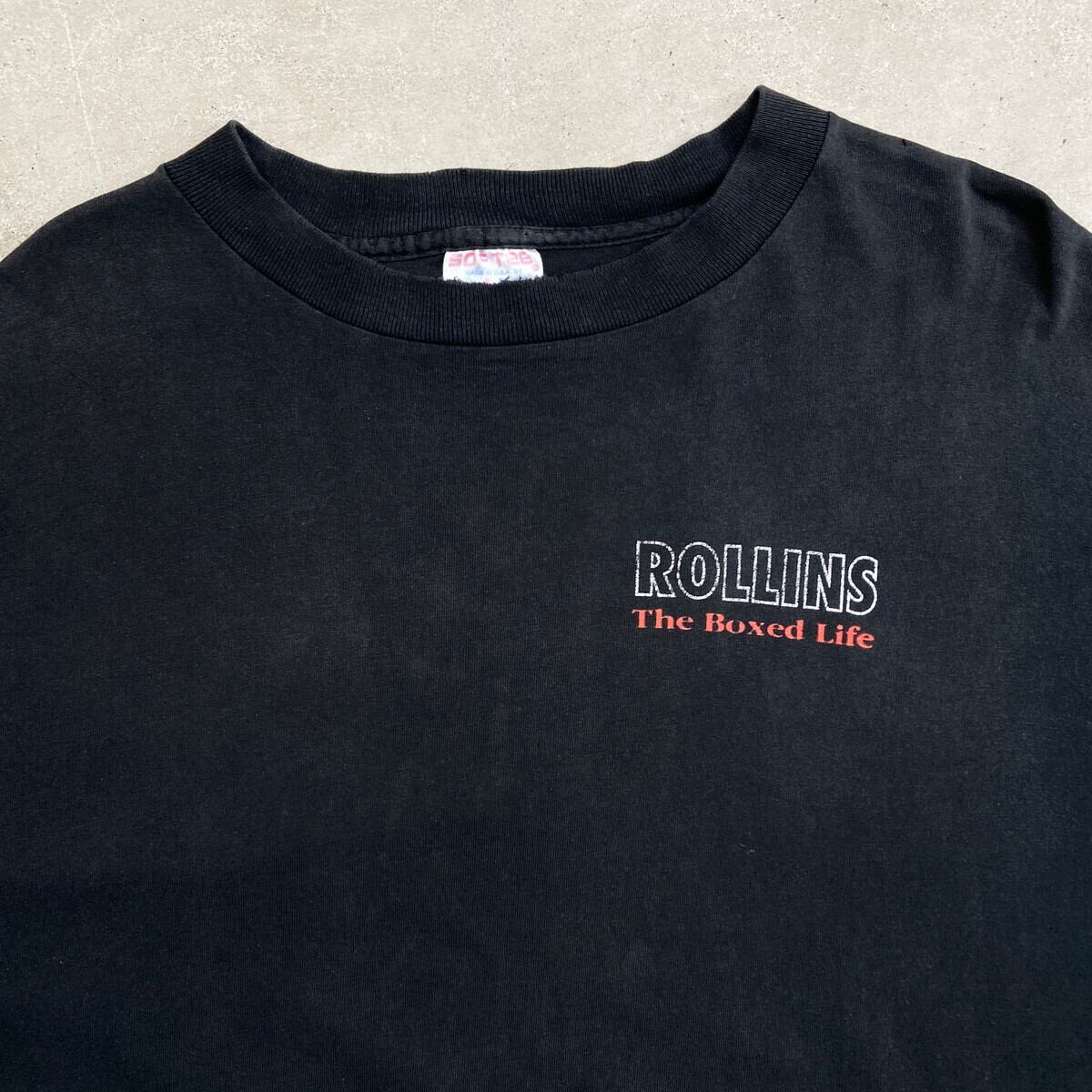 90年代 USA製 ROLLINS BAND バンド ツアー ロングTシャツ メンズXL