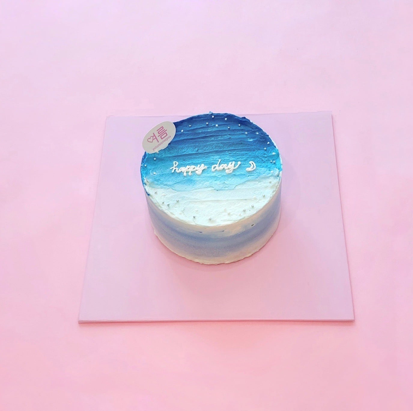 【配送】blue sky cake | yolumcake