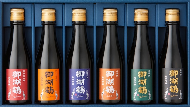 御湖鶴　純米吟醸飲み比べ6本セット