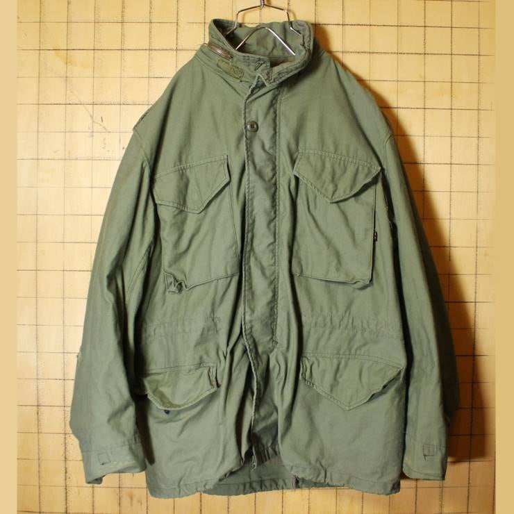 USA製 ALPHA INDUSTRIES アルファ M-65 フィールドジャケット