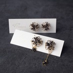 【秋冬限定】蜘蛛百合 -Black Spider Lily- | ピアス / イヤリング
