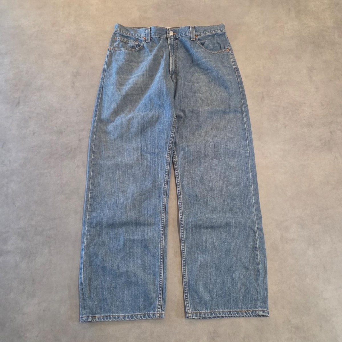 リーバイス569 Levis W36 ワイド バギー 青 古着 ヒゲ 22462 | fuufu