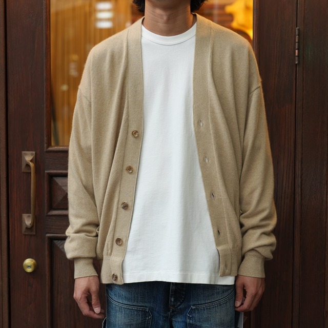 HERILL(へリル) 26AW "Goldencash Cardigan" -Natural-